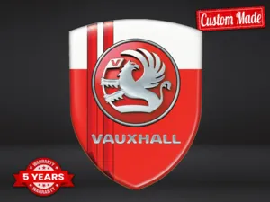 Vauxhall Pegatina Relieve Auto Estilo Profesional Resistente